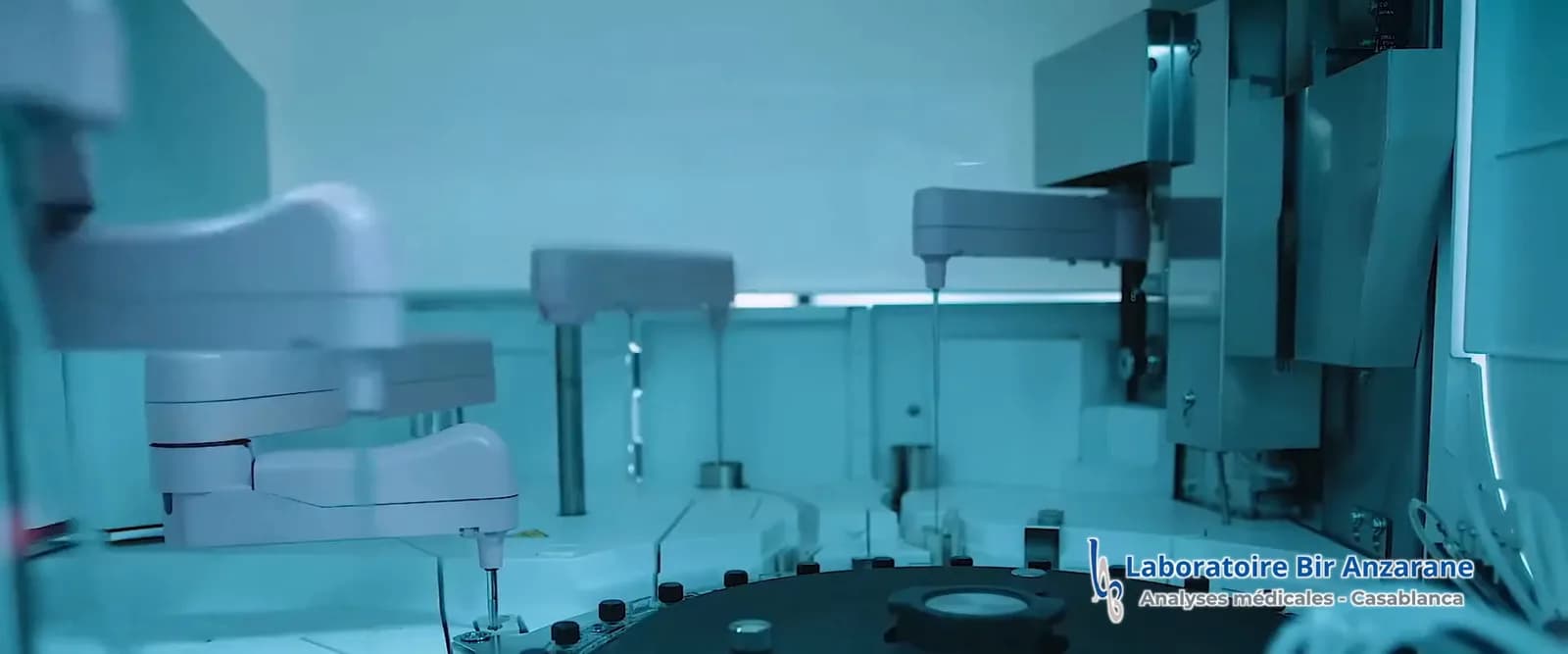 Automates du plateau technique du Laboratoire Bir Anzarane à Casablanca